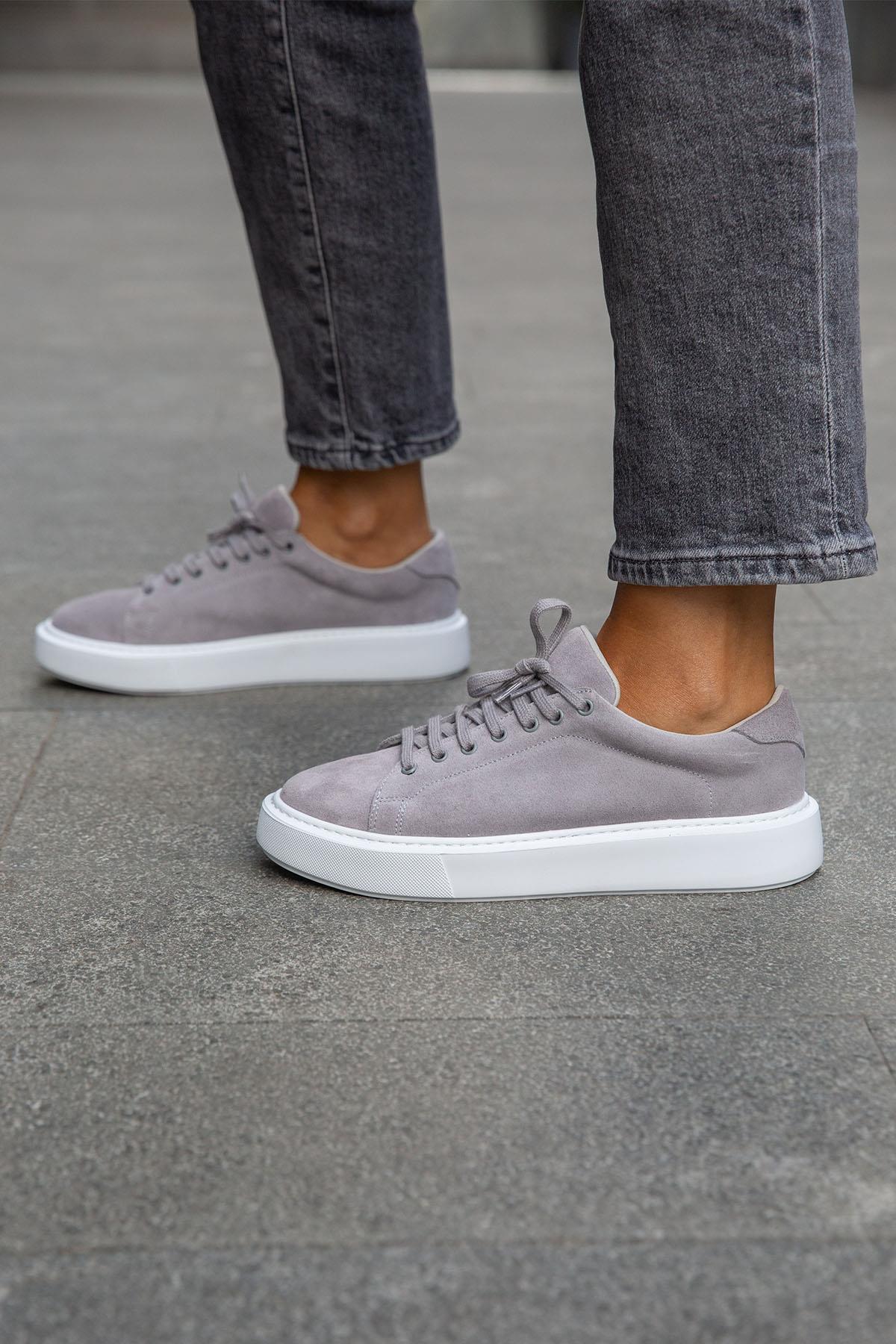 WAY GRİ SÜET SNEAKER GRİ