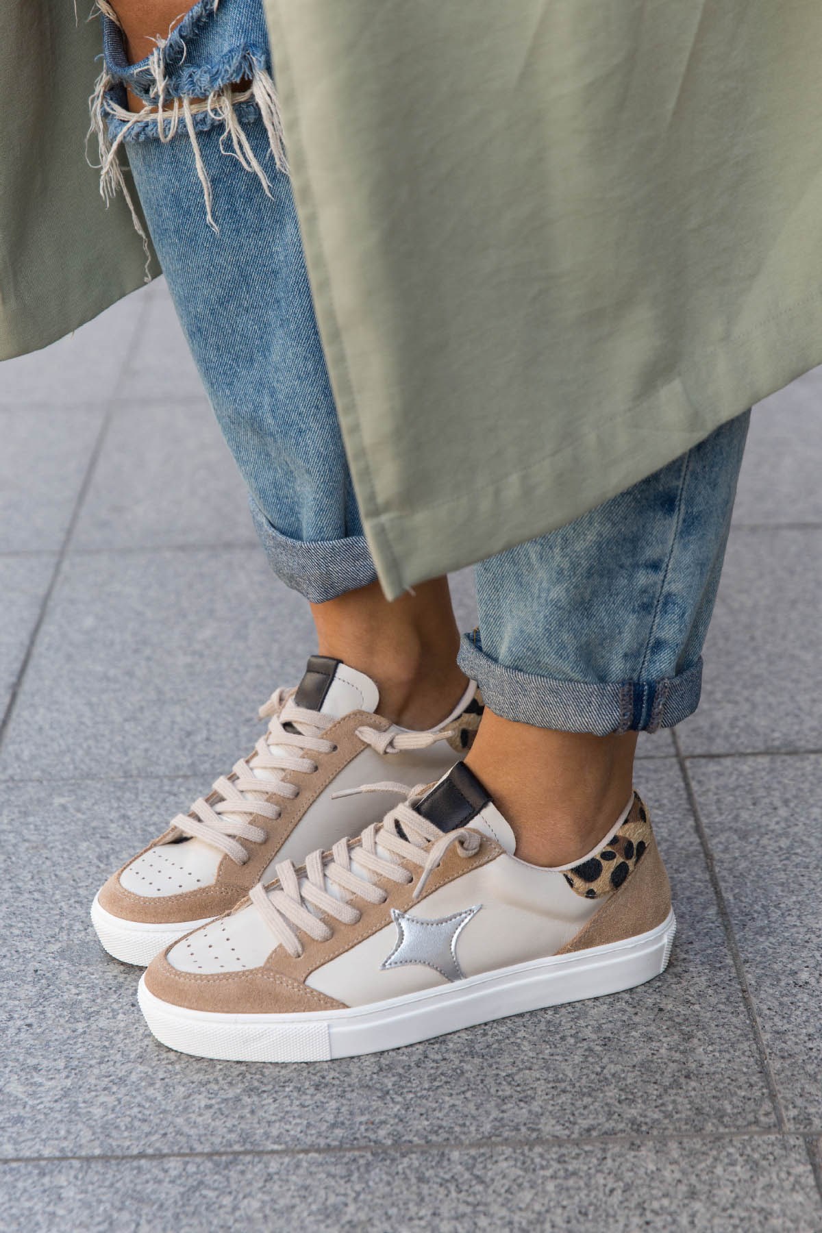 WENDY BEJ SÜET SNEAKER BEJ