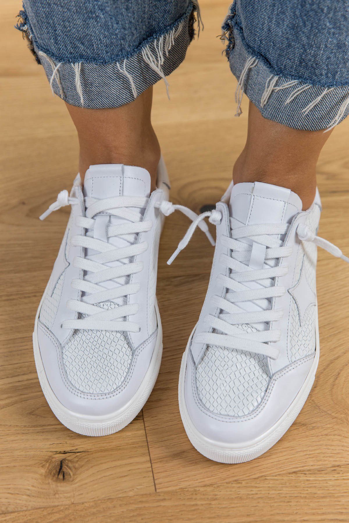 WENDY BEYAZ KROK SNEAKER BEYAZ