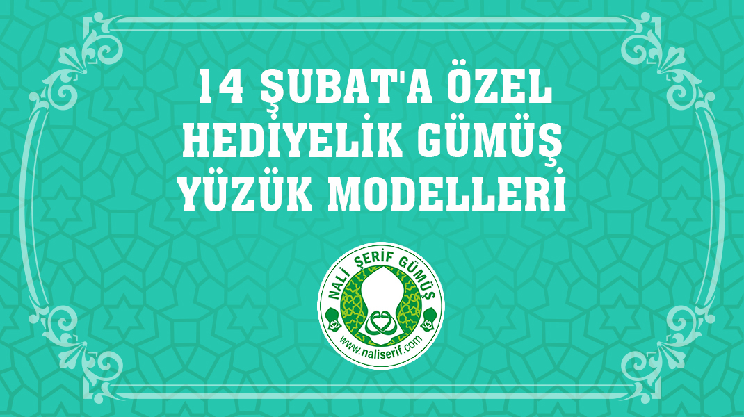 14 Şubat'a Özel Hediyelik Gümüş Yüzük Modelleri