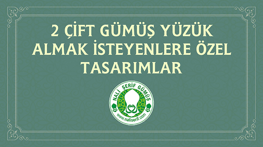 2 Çift Gümüş Yüzük Almak İsteyenlere Özel Tasarımlar