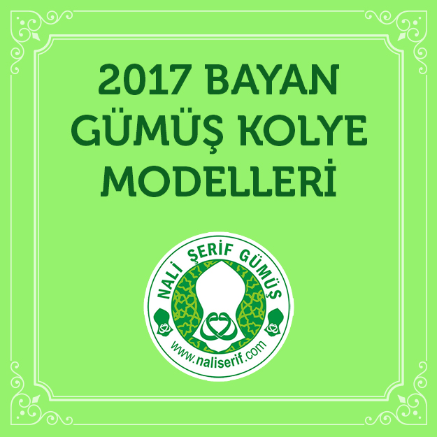 2017 Bayan Gümüş Kolye Modelleri