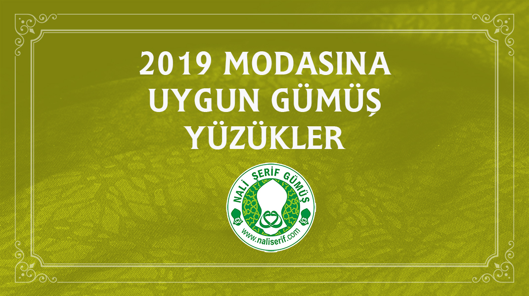 2019 Modasına Uygun Gümüş Yüzükler
