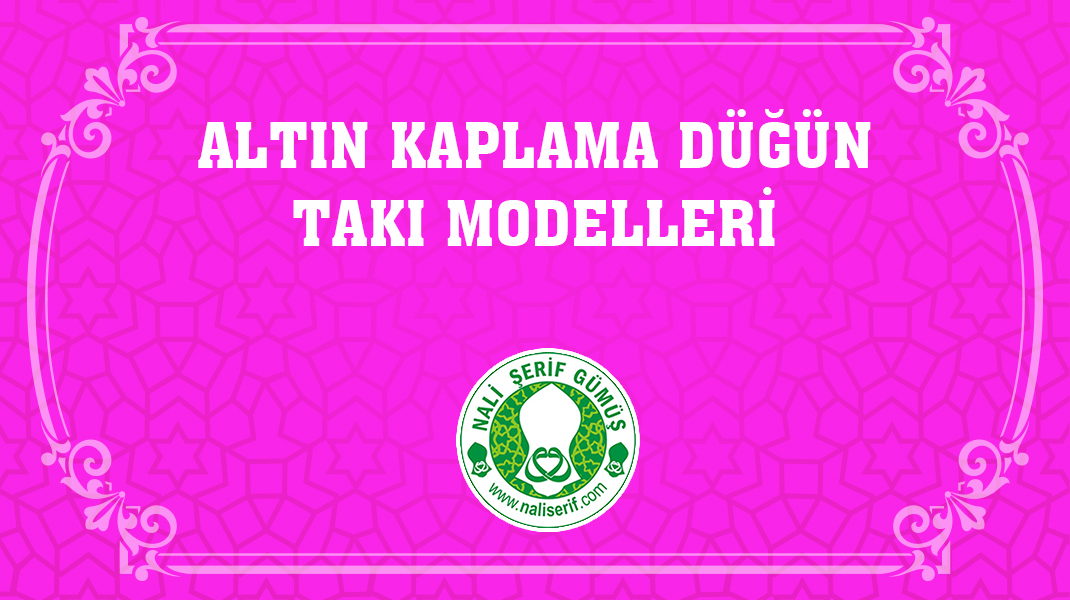 Altın Kaplama Düğün Takı Modelleri
