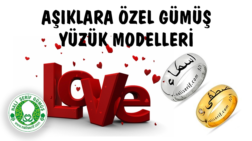 Aşıklara Özel Gümüş Yüzük Modelleri