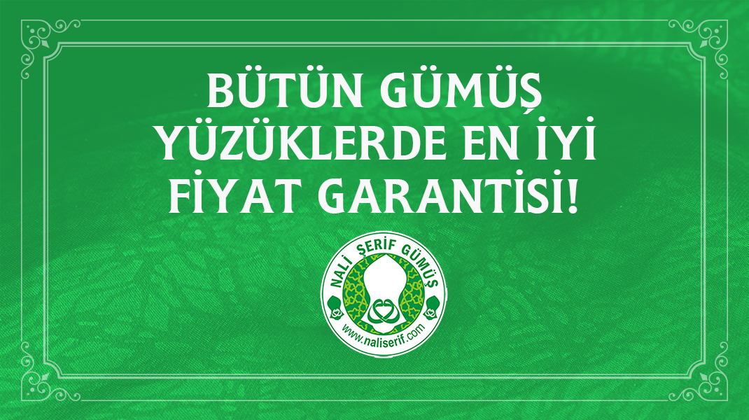 Bütün Gümüş Yüzüklerde En İyi Fiyat Garantisi!