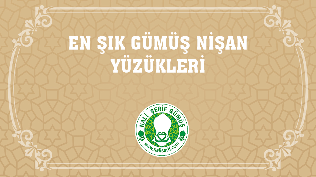 En Şık Gümüş Nişan Yüzükleri