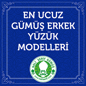 En Ucuz Gümüş Erkek Yüzük Modelleri