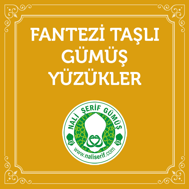 Fantezi Taşlı Gümüş Yüzükler