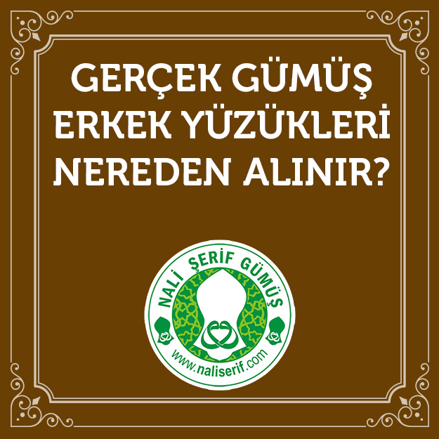 Gerçek Gümüş Erkek Yüzükleri Nereden Alınır?