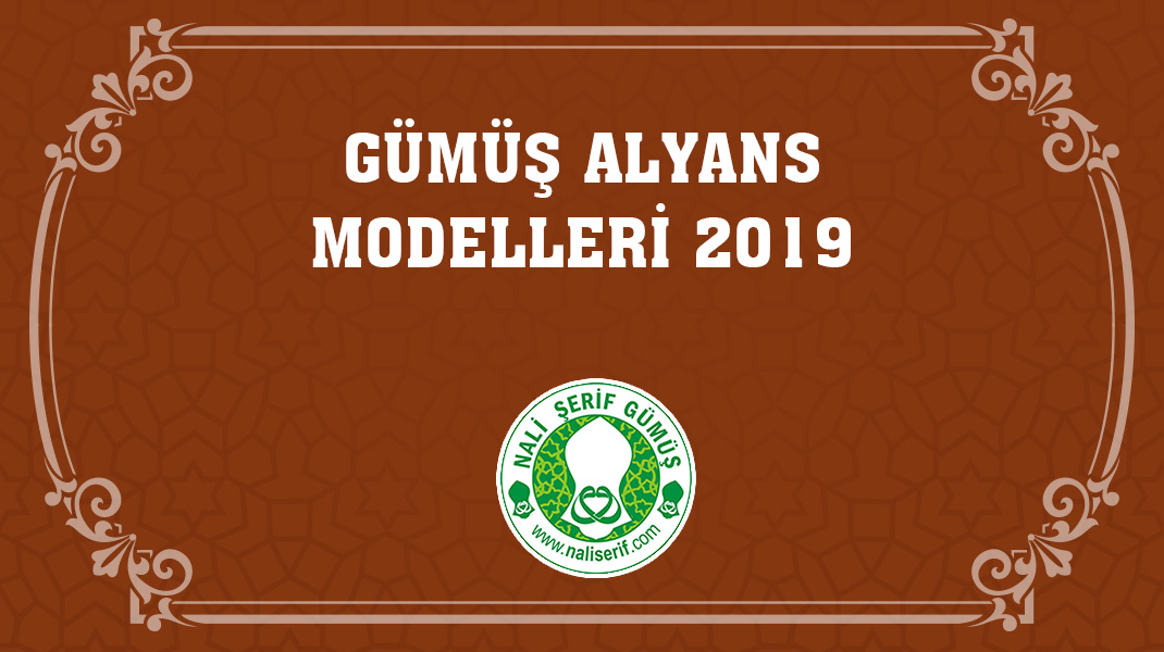 Gümüş Alyans Modelleri 2019
