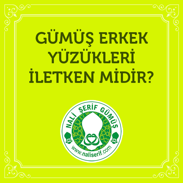 Gümüş Erkek Yüzükleri İletken midir?