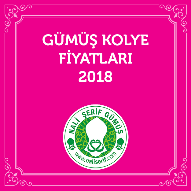 Gümüş Kolye Fiyatları 2018