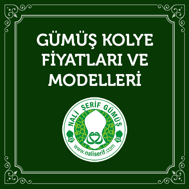 Gümüş Kolye Fiyatları ve Modelleri