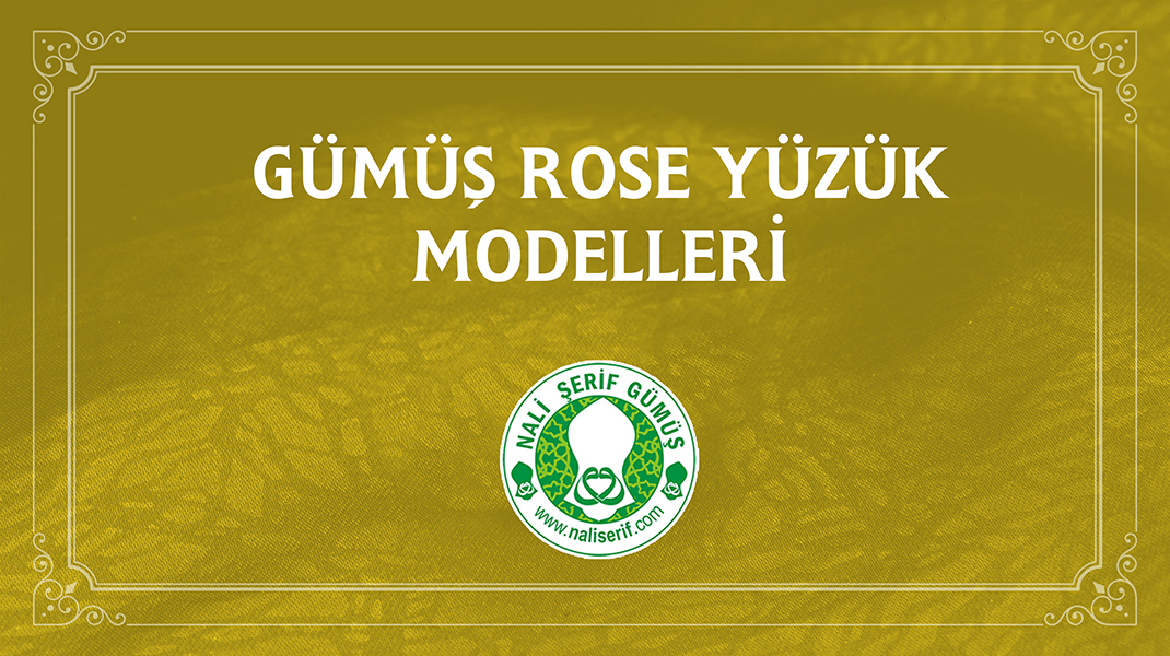 Gümüş Rose Yüzük Modelleri