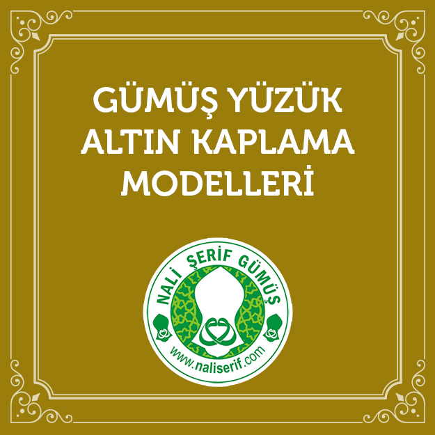 Gümüş Yüzük Altın Kaplama Modelleri