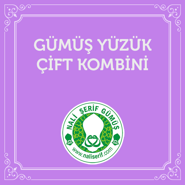 Gümüş Yüzük Çift Kombini