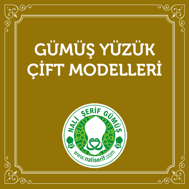 Gümüş Yüzük Çift Modelleri