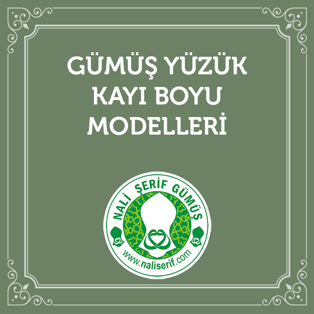 Gümüş Yüzük Kayı Boyu Modelleri
