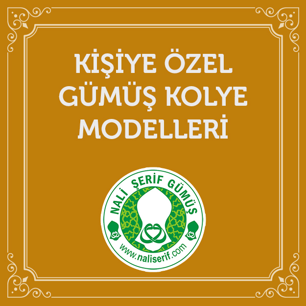 Kişiye Özel Gümüş Kolye Modelleri