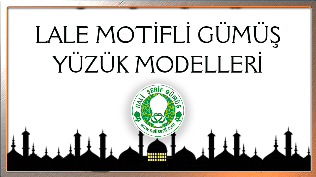 Lale Motifli Gümüş Yüzük Modelleri