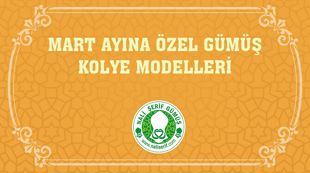 Mart Ayına Özel Gümüş Kolye Modelleri