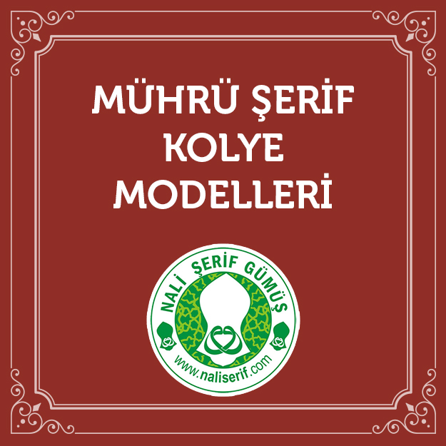 Mührü Şerif Kolye Modelleri