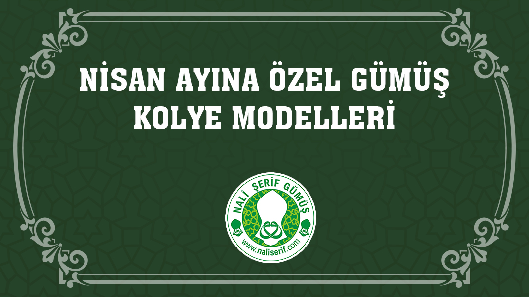 Nisan Ayına Özel Gümüş Kolye Modelleri