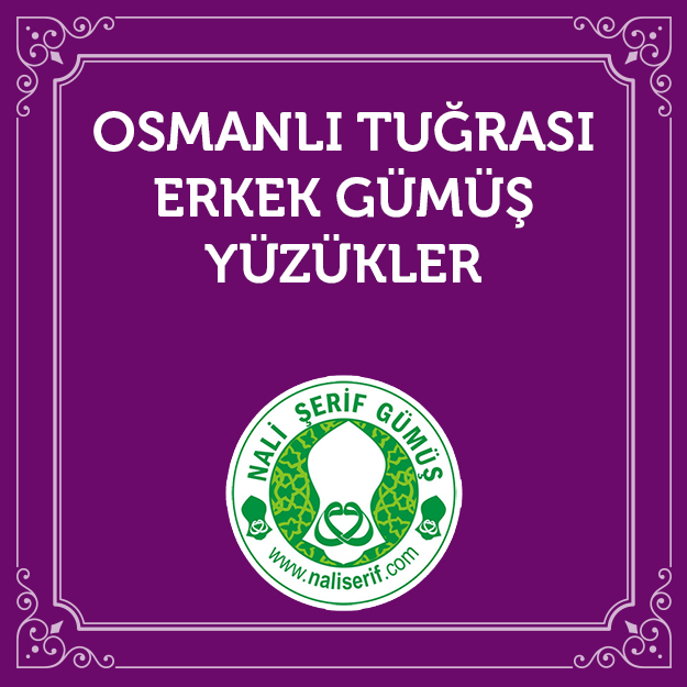 Osmanlı Tuğrası Erkek Gümüş Yüzükler
