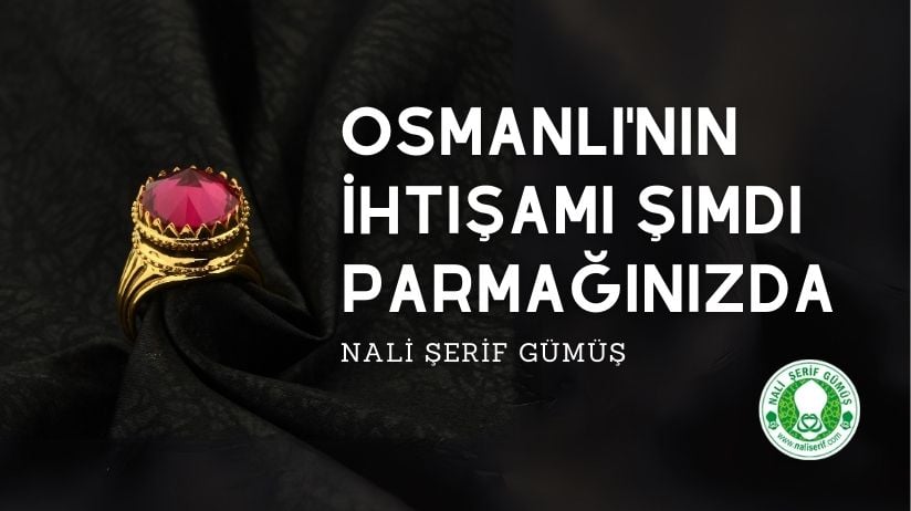 Osmanlı'nın İhtişamı Şimdi Parmağınızda: 925 Ayar Gümüş Erkek Yüzüğü