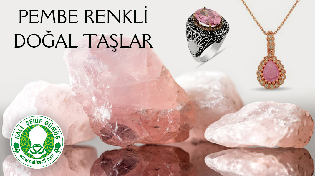 Pembe Renkli Doğal Taşlar