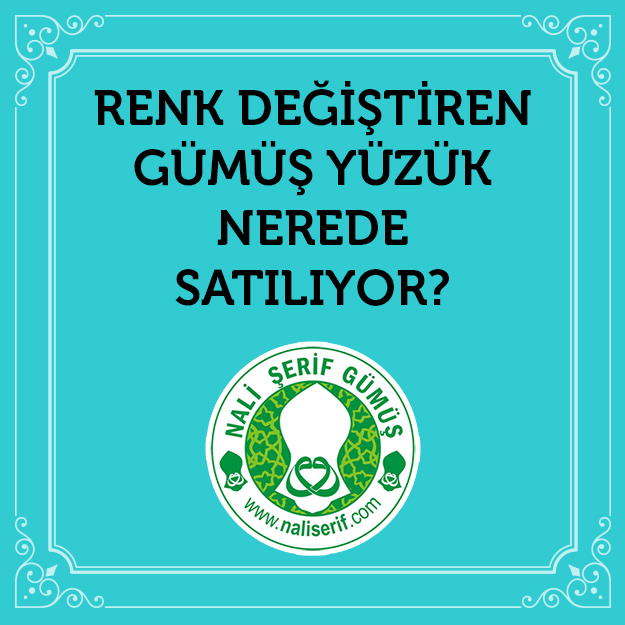 Renk Değiştiren Gümüş Yüzük Nerede Satılıyor?
