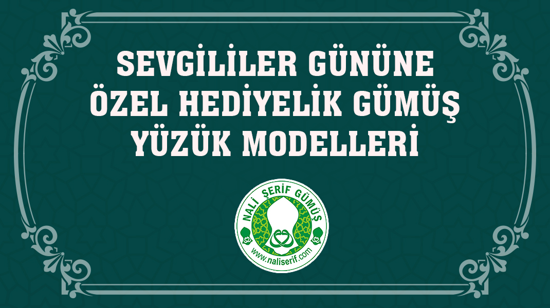 Sevgililer Gününe Özel Hediyelik Gümüş Yüzük Modelleri