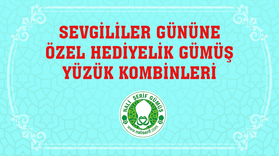 Sevgililer Gününe Özel Hediyelik Gümüş Yüzük Kombinleri