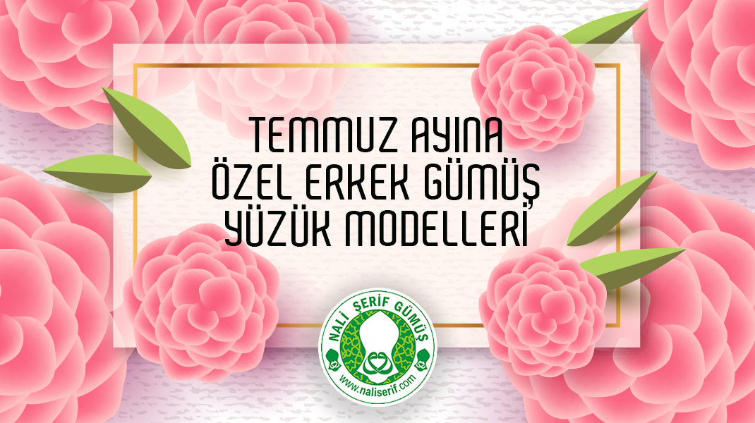 Temmuz Ayına Özel Erkek Gümüş Yüzük Modelleri