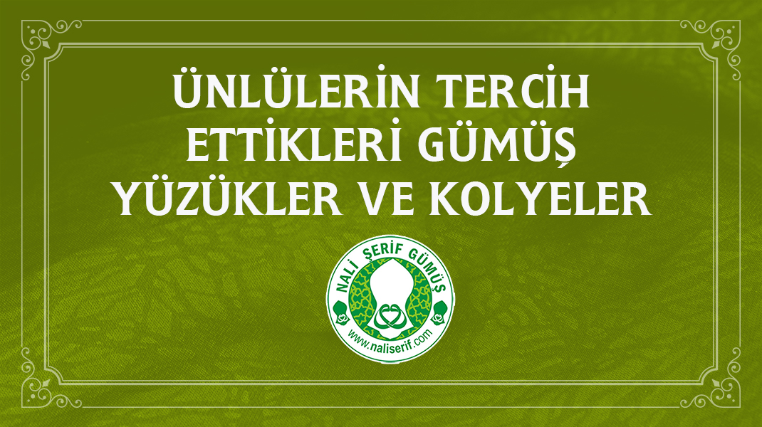 Ünlülerin Tercih Ettikleri Gümüş Yüzükler ve Kolyeler