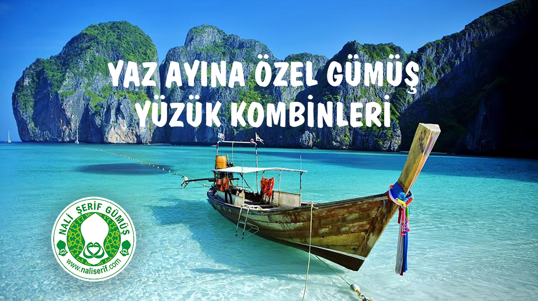 Yaz Ayına Özel Gümüş Yüzük Kombinleri