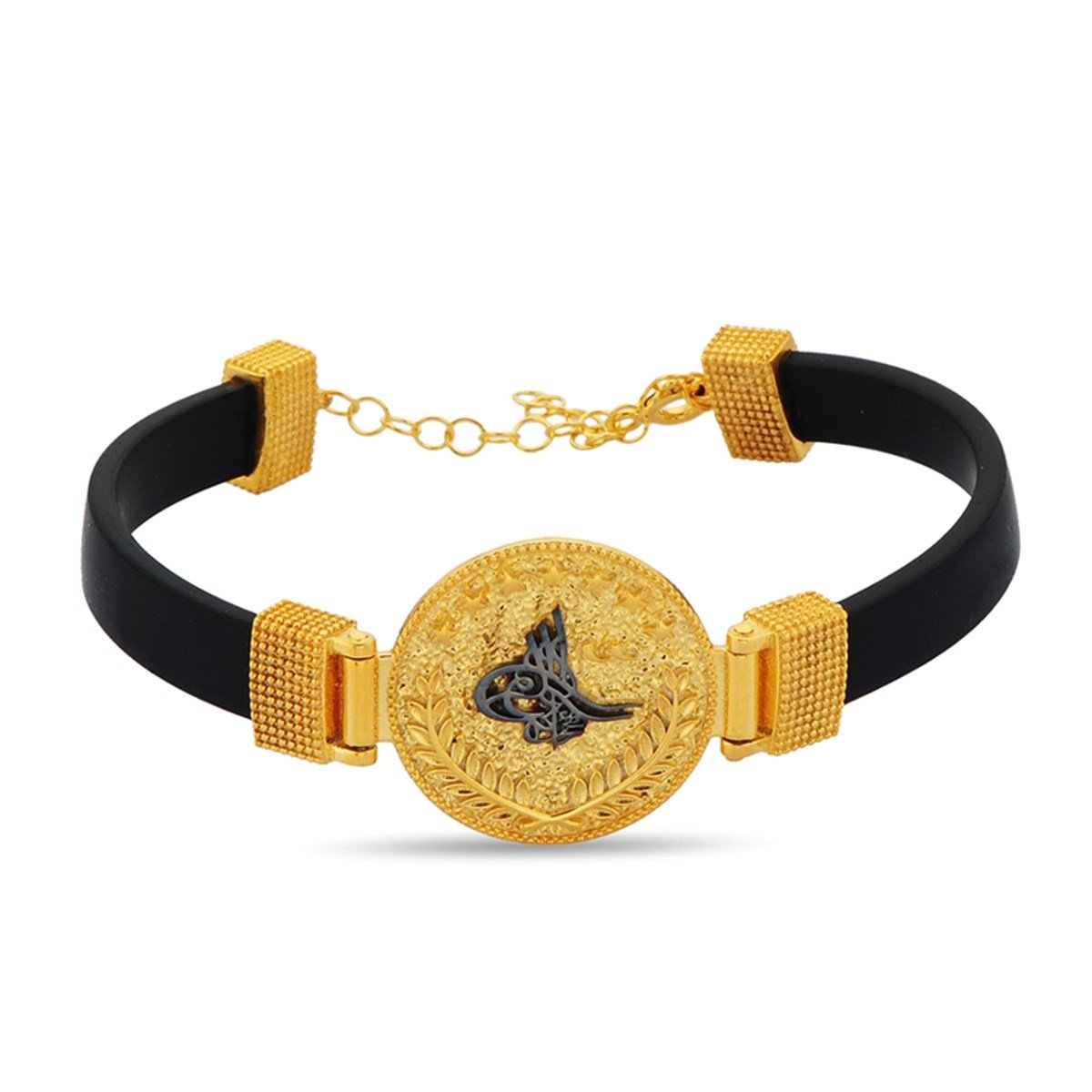  Taşlı Roz Kaplamalı Gümüş Ayarlanabilir Bileklik