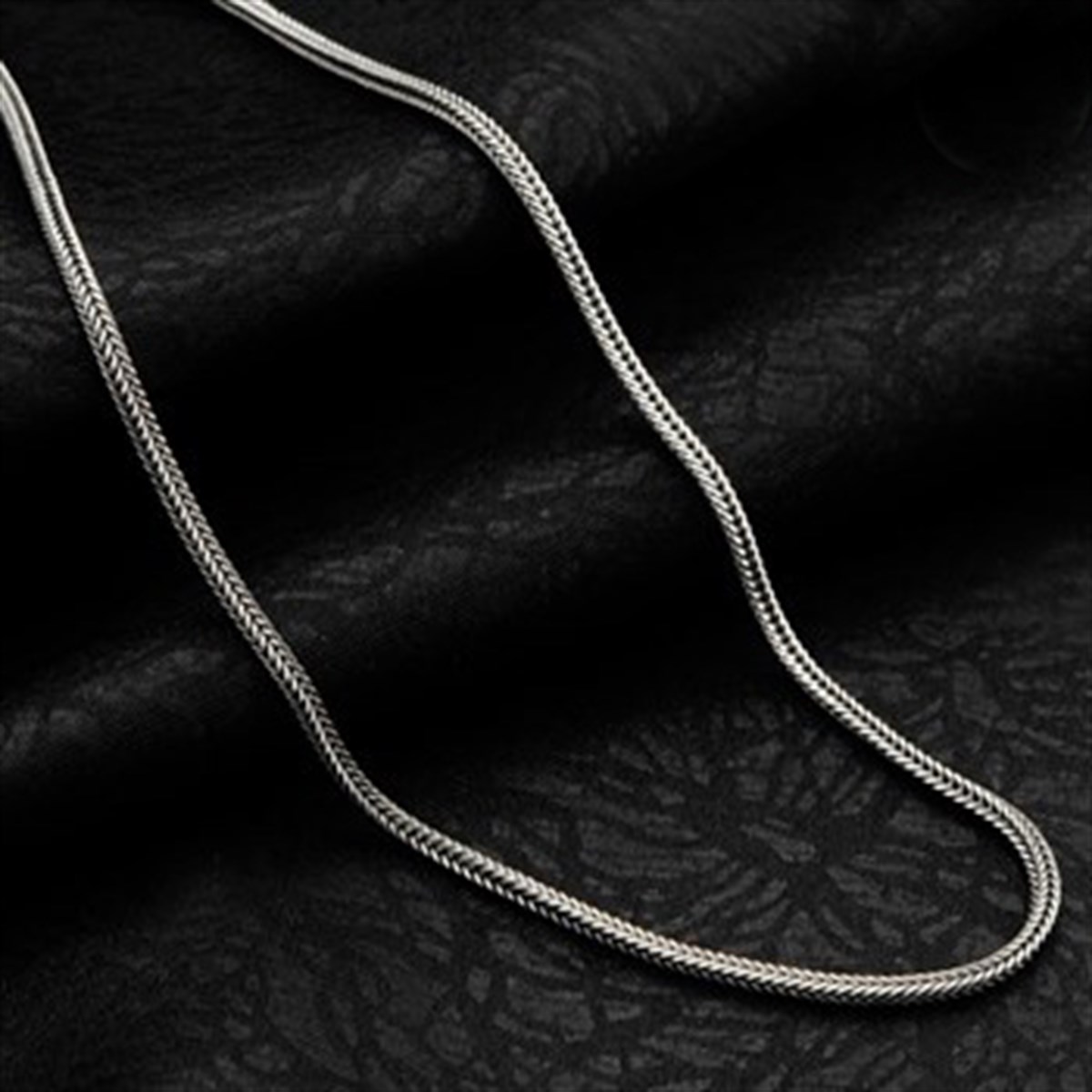 925 Ayar Gümüş Örgü Zincir