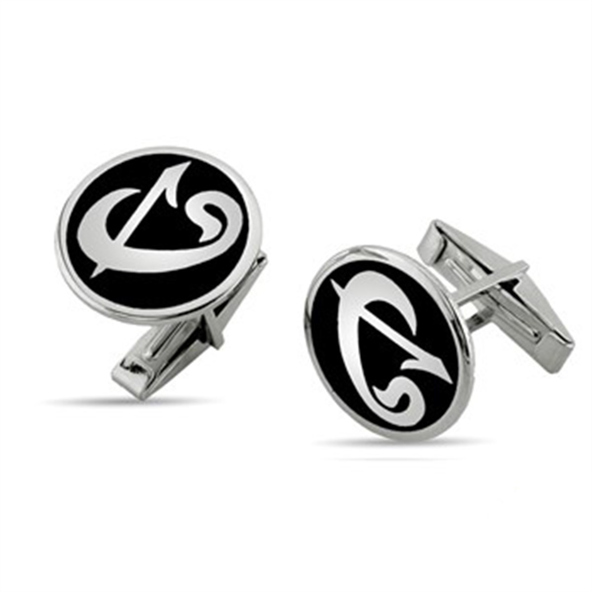 Elif Vav 925 Ayar Gümüş Kol Düğmesi