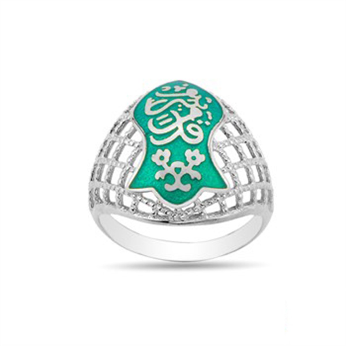 Nali Şerif Kademi Şerif 925 Ayar Gümüş Bayan Yüzük