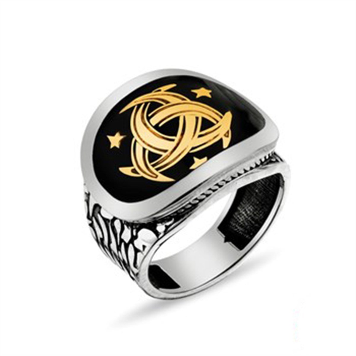 Teşkilat-ı Mahsusa 925 Ayar Gümüş Erkek Yüzük