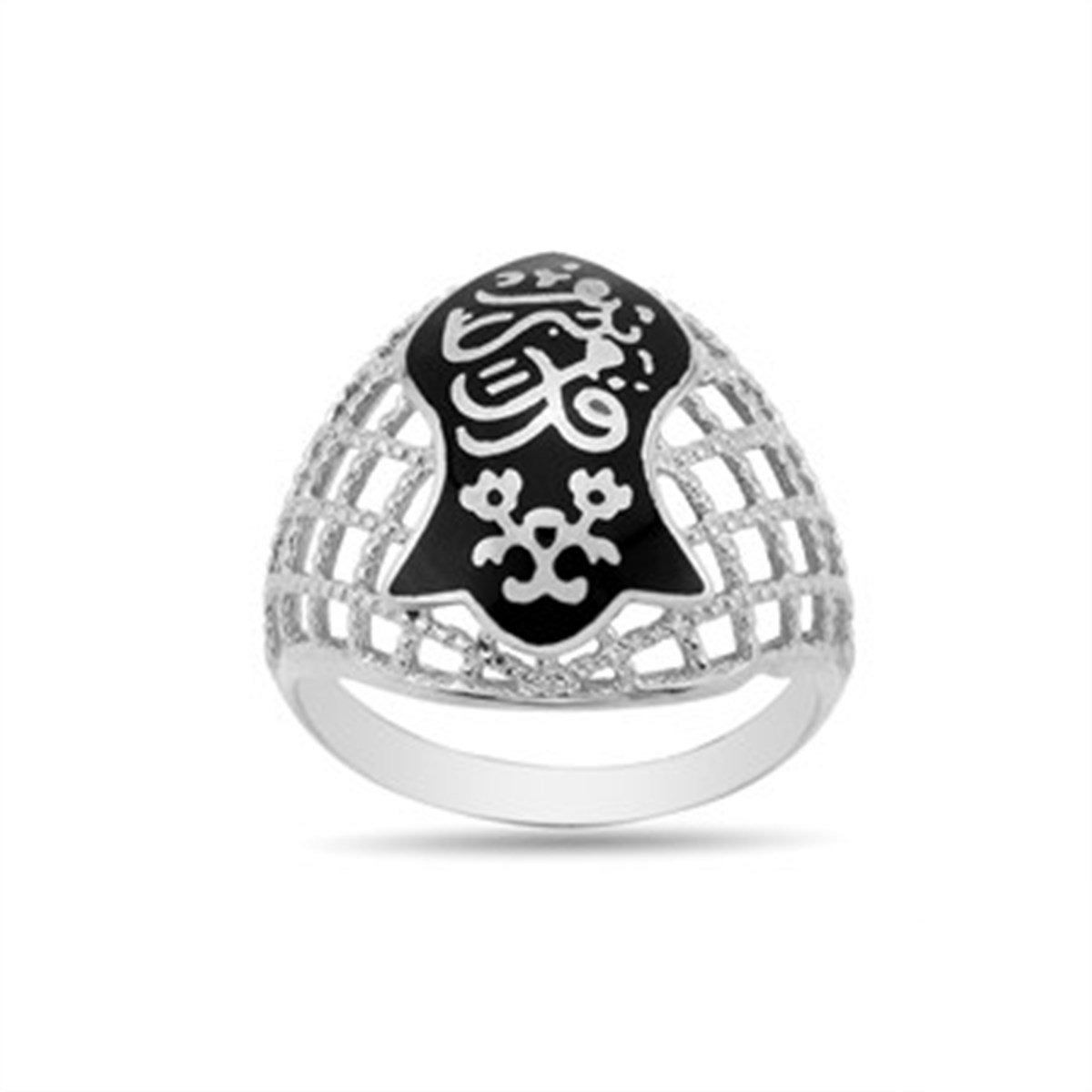 Nali Şerif Kademi Şerif 925 Ayar Gümüş Bayan Yüzük