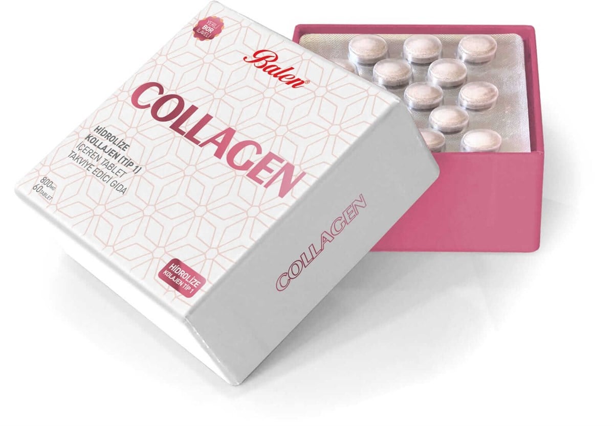  Balen Collagen Hidrolize Kollajen (Tip1) 60 Tablet 800 MG 