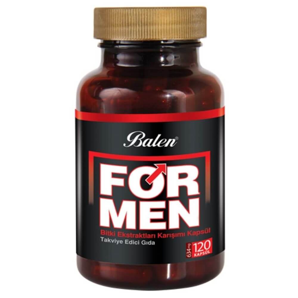 Balen For Men (Formen) BİTKİSEL KARIŞIM 120 Kapsül X 634mg
