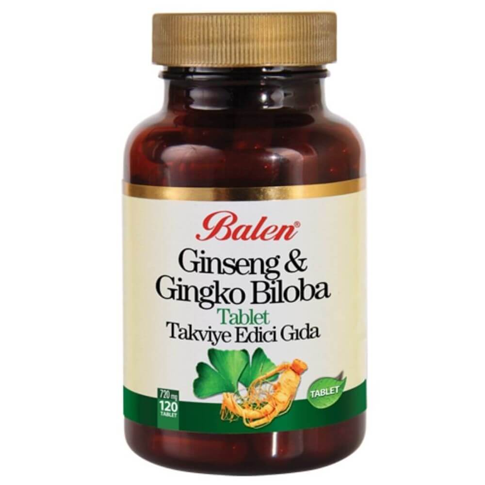 Balen Ginseng Ginkgo Biloba Tablet (120 TABLET 720 MG)