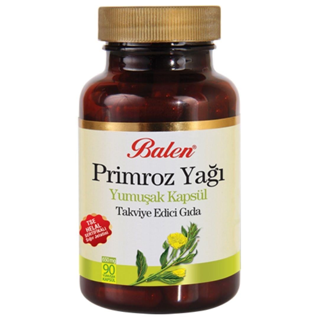 Balen Primroz Yağı Yumuşak Kapsül 90 Kapsül x 650 mg