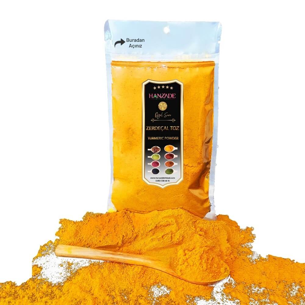 Hanzade Bitkisel Zerdeçal Toz 250 Gr