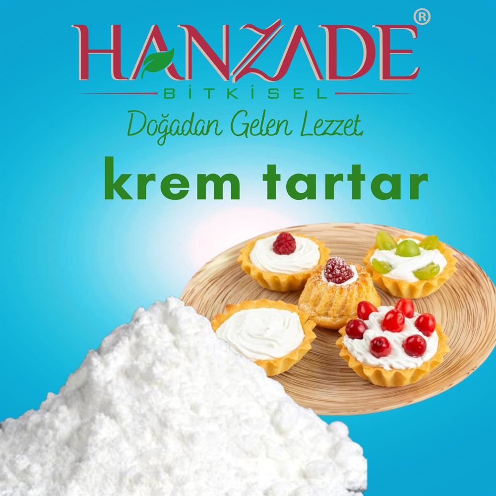 Krem Tartar 100 gr - 250 gr - 500 gr - 1000 gr