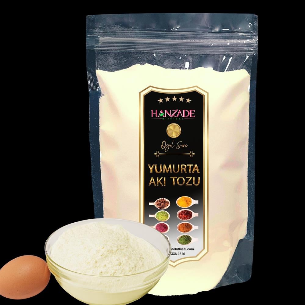 Yumurta Akı Tozu 100-250-500-1000 gr
